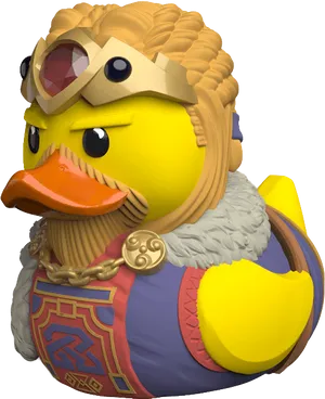 Skyrim Themed Rubber Duck PNG image