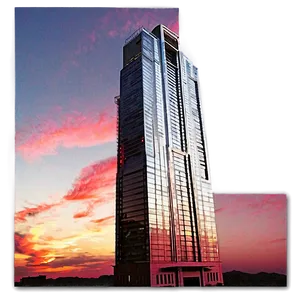 Skyscraper At Sunset Png Jcv PNG image