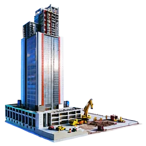 Skyscraper Construction Site Png 39 PNG image