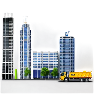 Skyscraper Construction Site Png Icg PNG image