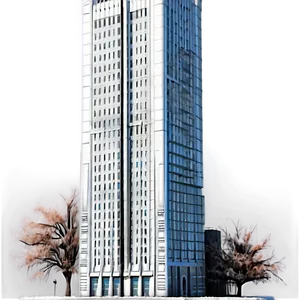 Skyscraper In Winter PNG 05212024 PNG