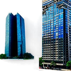 Skyscraper Street View Png 05212024 PNG image
