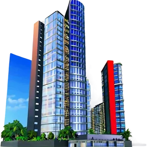 Skyscraper Under Construction Png 30 PNG image