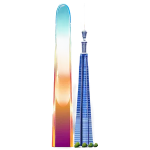 Skyscraper With Antenna PNG Uod PNG