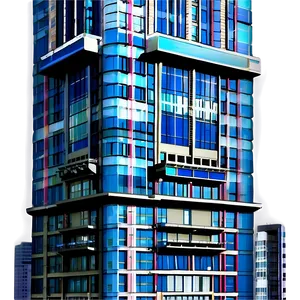 Skyscraper With Helipad Png 05212024 PNG image
