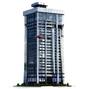 Skyscraper With Helipad Png Wxj31 PNG image