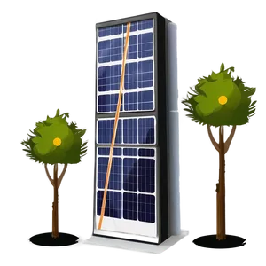 Skyscraper With Solar Panels PNG 7 PNG
