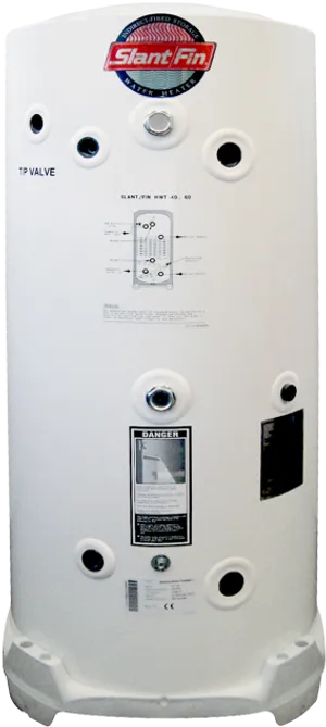 Slant Fin White Water Heater PNG image