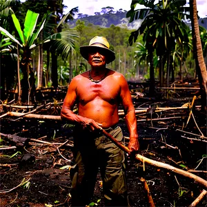 Slash And Burn Farming Impact PNG Wjd PNG