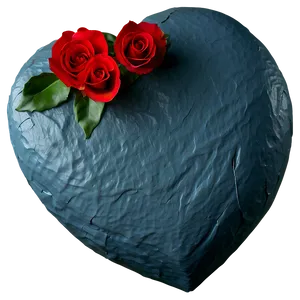Slate Blue Heart Icon PNG Fqx52 PNG