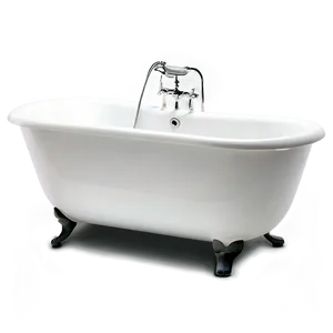 Sleek Acrylic Bathtub Png 06282024 PNG image