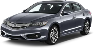 Sleek Acura Sedan Profile View PNG image
