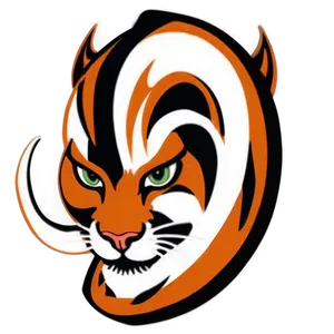 Sleek Bengals Logo PNG Bxl73