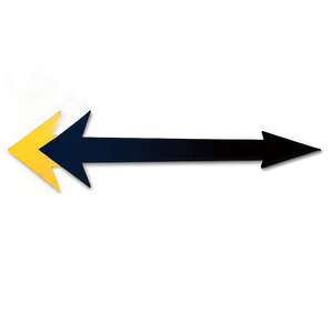 Sleek Black Arrow Design PNG 35 PNG