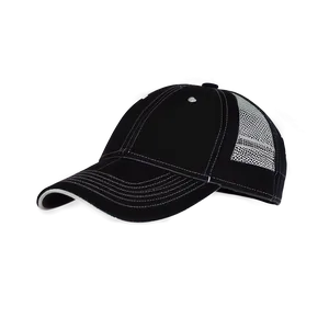 Sleek Black Baseball Cap Png Awj PNG image