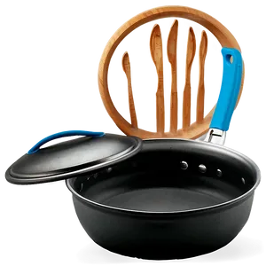 Sleek Black Cooking Pot PNG 28 PNG