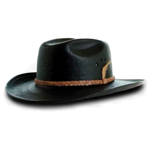 Sleek Black Cowboy Hat Png 06212024 PNG image