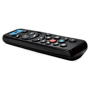 Sleek Black Tv Remote Png 06122024 PNG image