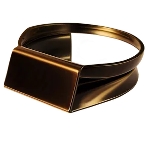 Sleek Bronze Desk Accessory PNG 06252024