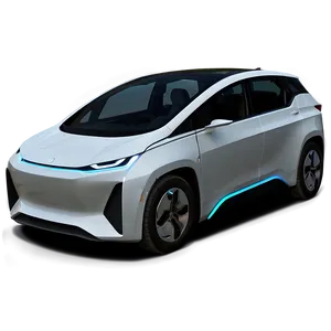 Sleek City Electric Car PNG 06262024 PNG