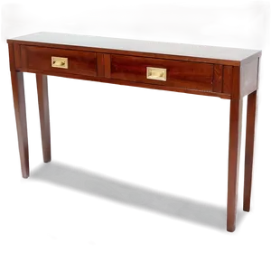 Sleek Console Table PNG Nfl