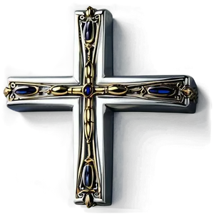 Sleek Cross Attribute PNG 13