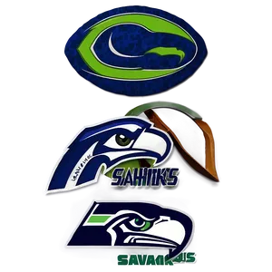 Sleek Design Seahawks Logo PNG 05242024