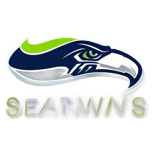 Sleek Design Seahawks Logo PNG 32