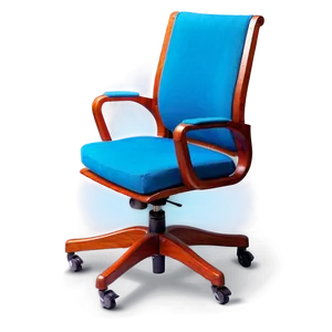 Sleek Desk Chair PNG 06132024