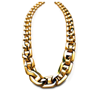 Sleek Gold Chain Png Tcr34 PNG image