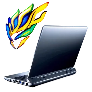 Sleek Laptop Design PNG 05032024