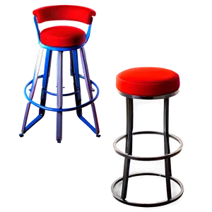 Sleek Minimal Barstool PNG Wla35 PNG