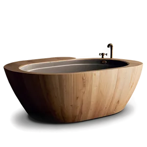Sleek Minimalist Japanese Tub PNG 92 PNG