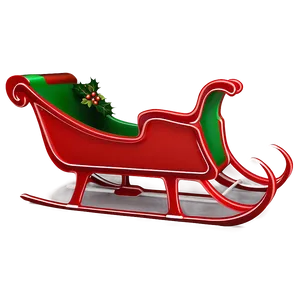 Sleek Modern Christmas Sleigh Png 11 PNG image