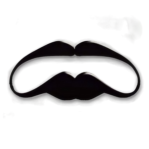 Sleek Modern Mustache PNG 05042024