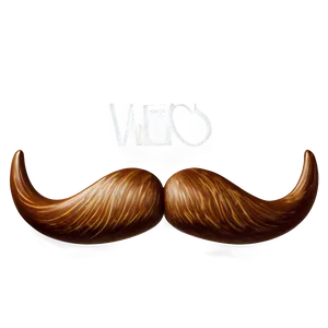 Sleek Modern Mustache PNG Qmk4