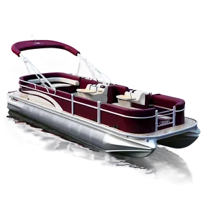 Sleek Modern Pontoon Boat Design PNG Nkc PNG