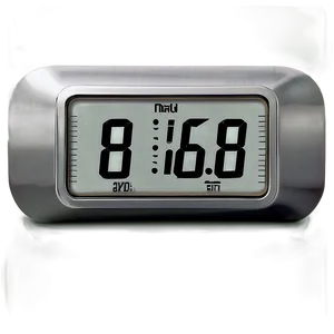 Sleek Office Clock PNG Hho