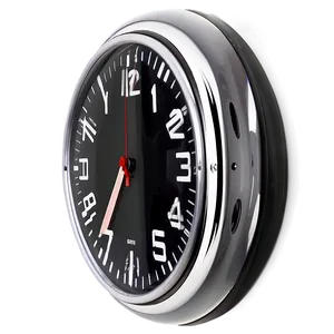Sleek Office Clock PNG Nhr