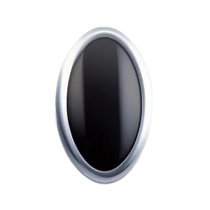 Sleek Oval Icon PNG Deu