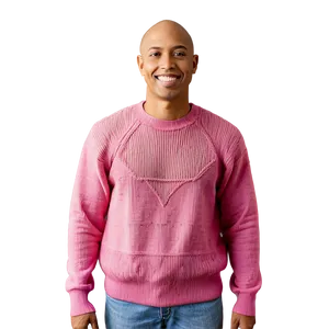Sleek Pink Sweater PNG Xol10