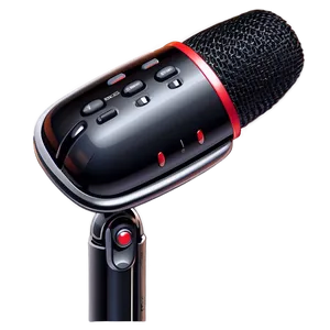 Sleek Podcasting Microphone Design Png 06202024 PNG image