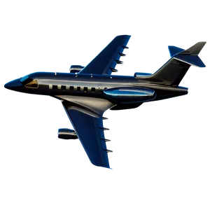 Sleek Private Jet Png 06122024 PNG image