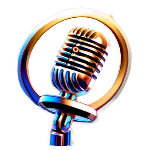 Sleek Radio Microphone Png 06272024 PNG image