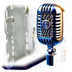 Sleek Radio Microphone Png 76 PNG image