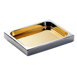 Sleek Rectangle Ashtray PNG 06262024