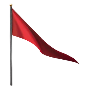 Sleek Red Flag Visual Png Tqg45 PNG image