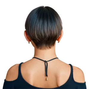 Sleek Short Hairdo Png 98 PNG image