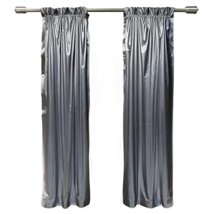 Sleek Silver Curtain Png Lgg52 PNG image