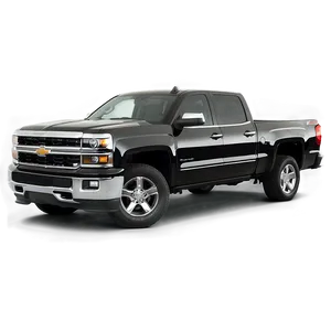 Sleek Silverado Pickup PNG Eol